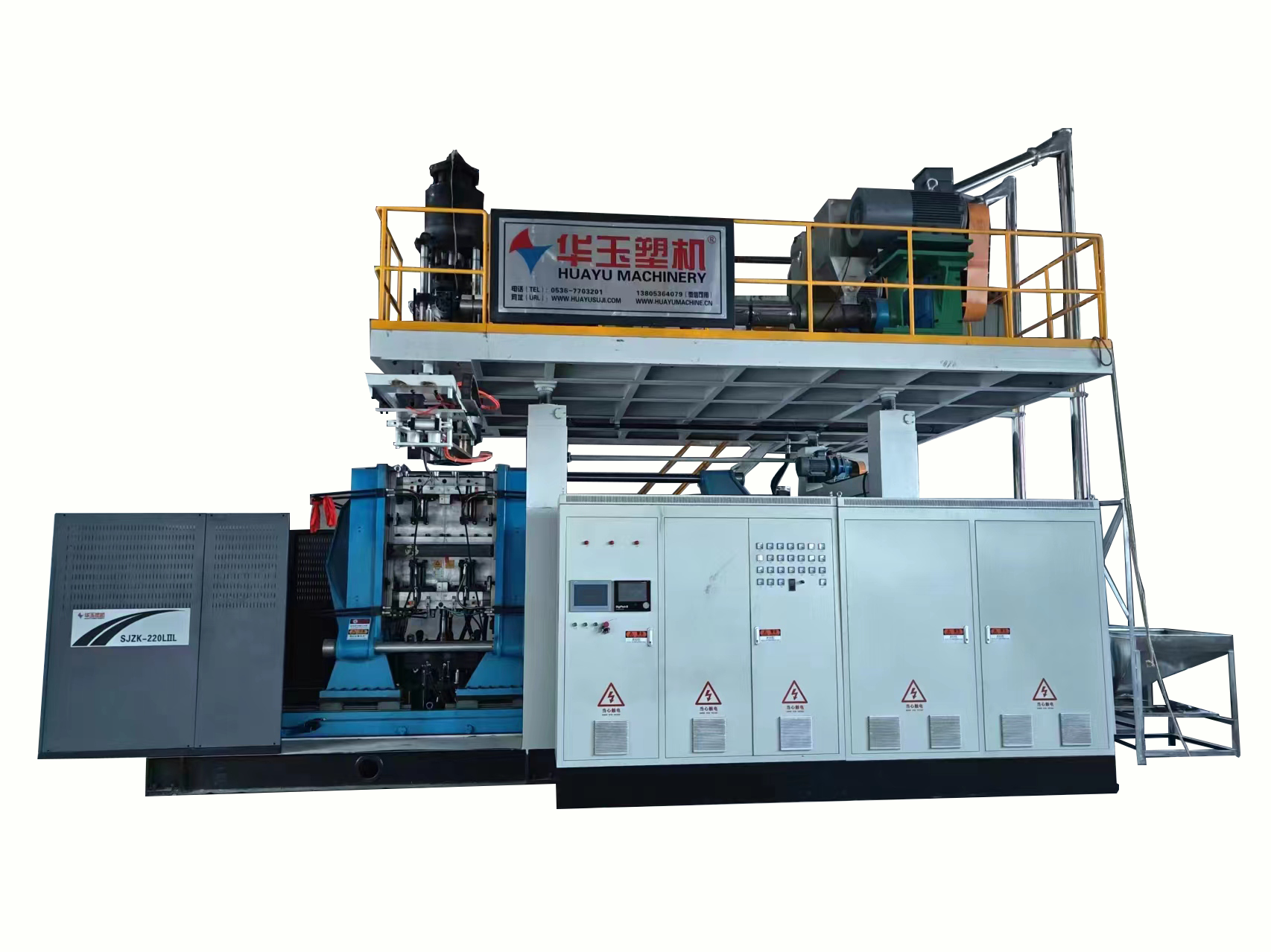 3000L單層大型水桶吹塑機，配備高效冷卻系統